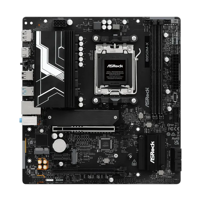 ASRock B850M-X R2.0 AM5 Micro-ATX