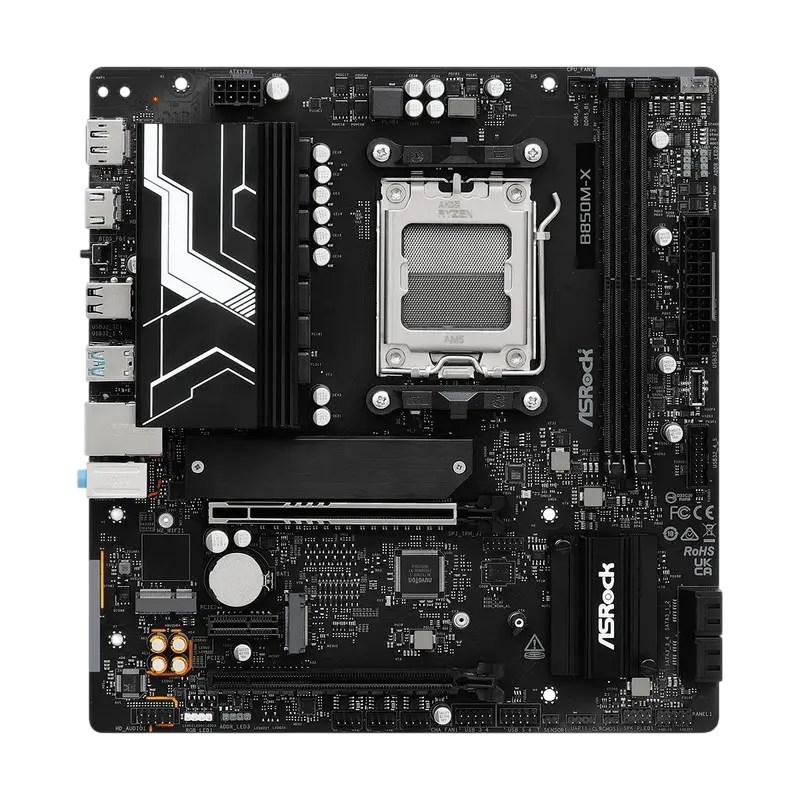 ASRock B850M-X R2.0 AM5 Micro-ATX