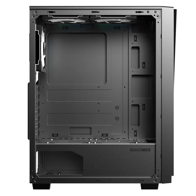 Gamemax PRISM BK Midi-Tower Negru