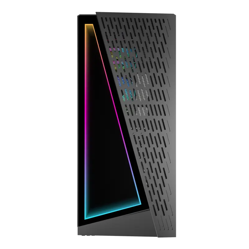 Gamemax PRISM BK Midi-Tower Negru
