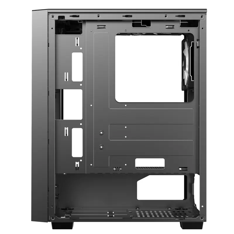 Gamemax PRISM BK Midi-Tower Negru