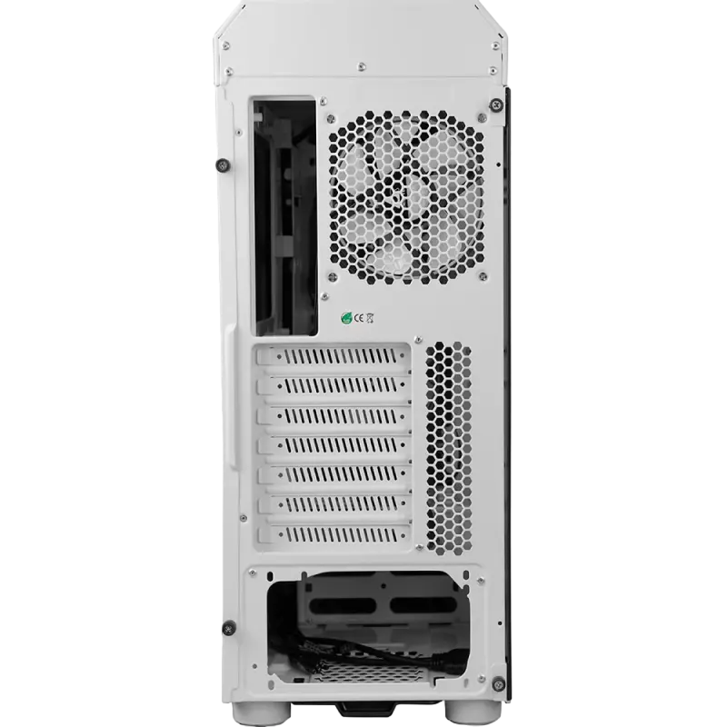 Chieftec GL-03W-OP Midi-Tower Alb