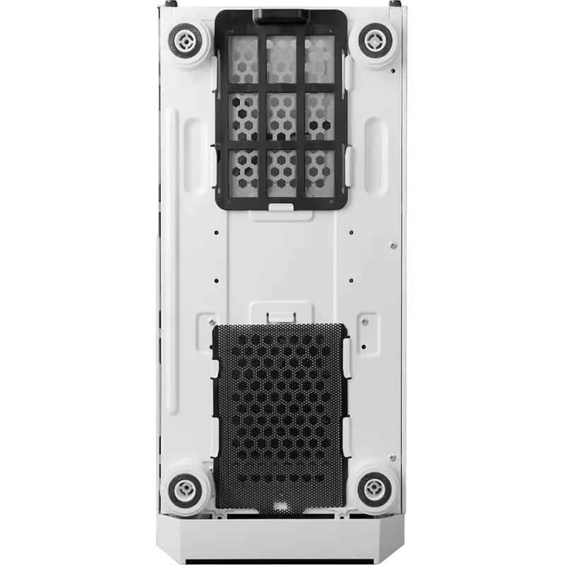 Chieftec GL-03W-OP Midi-Tower Alb