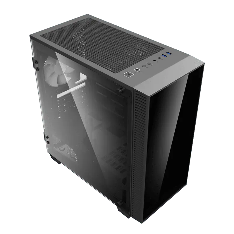 Gamemax H608 Mini Abyss Mini-Tower Черный