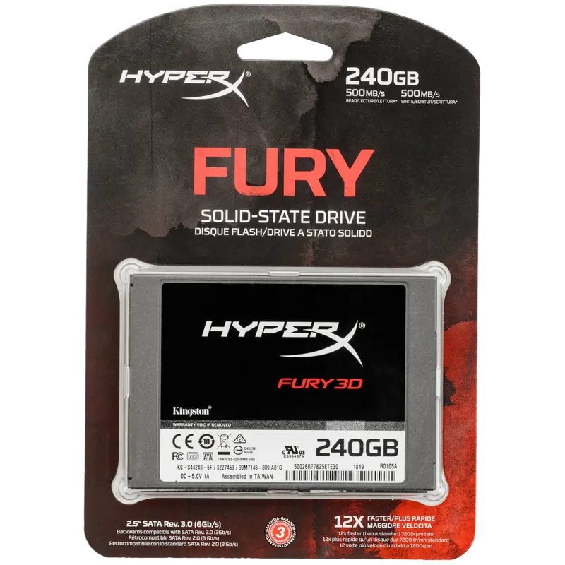Kingston Fury 3D 240 GB