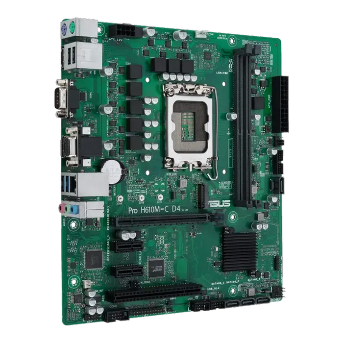ASUS PRO H610M-C D4-CSM LGA1700 Micro-ATX