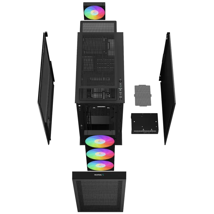 Deepcool CH560 Digital Midi-Tower Черный
