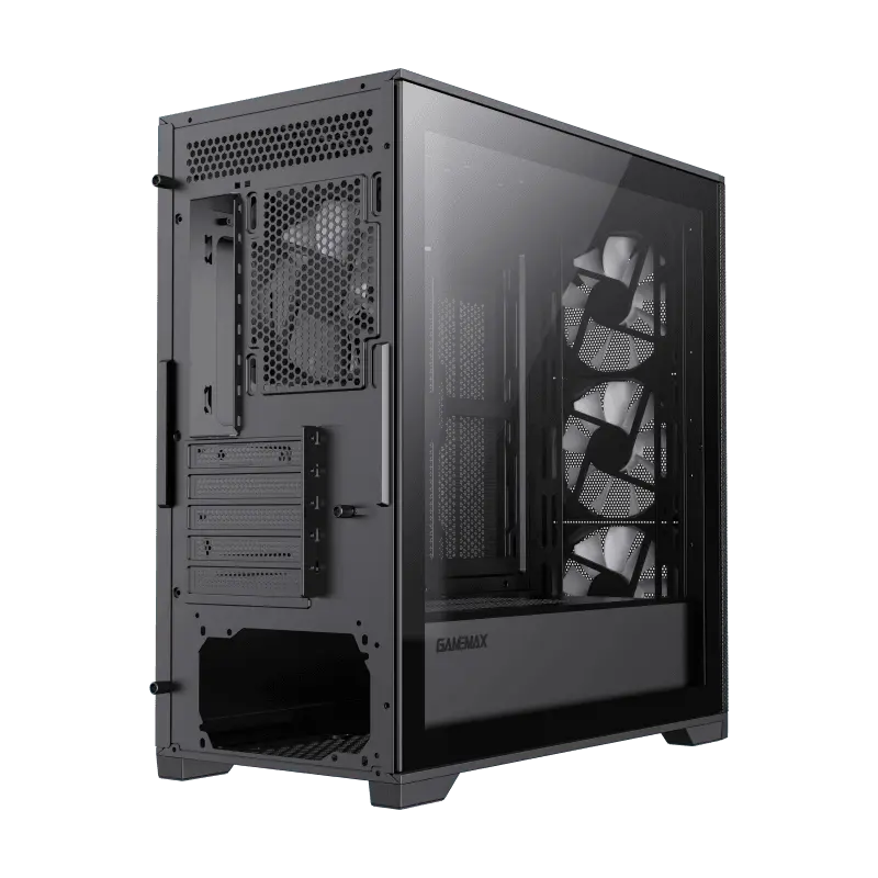 Gamemax DEFENDER MB Mini-Tower Negru