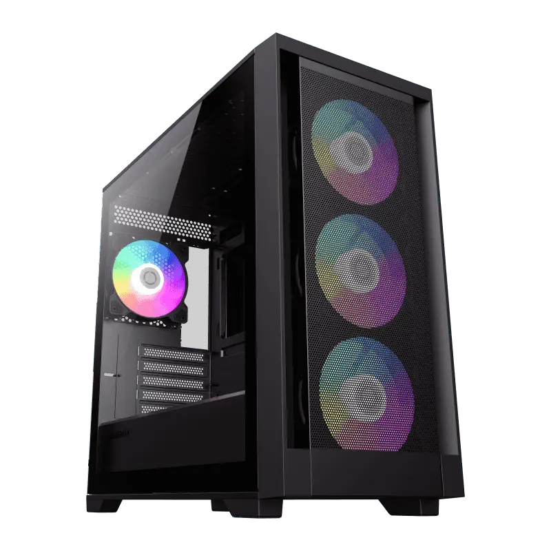 Gamemax DEFENDER MB Mini-Tower Negru