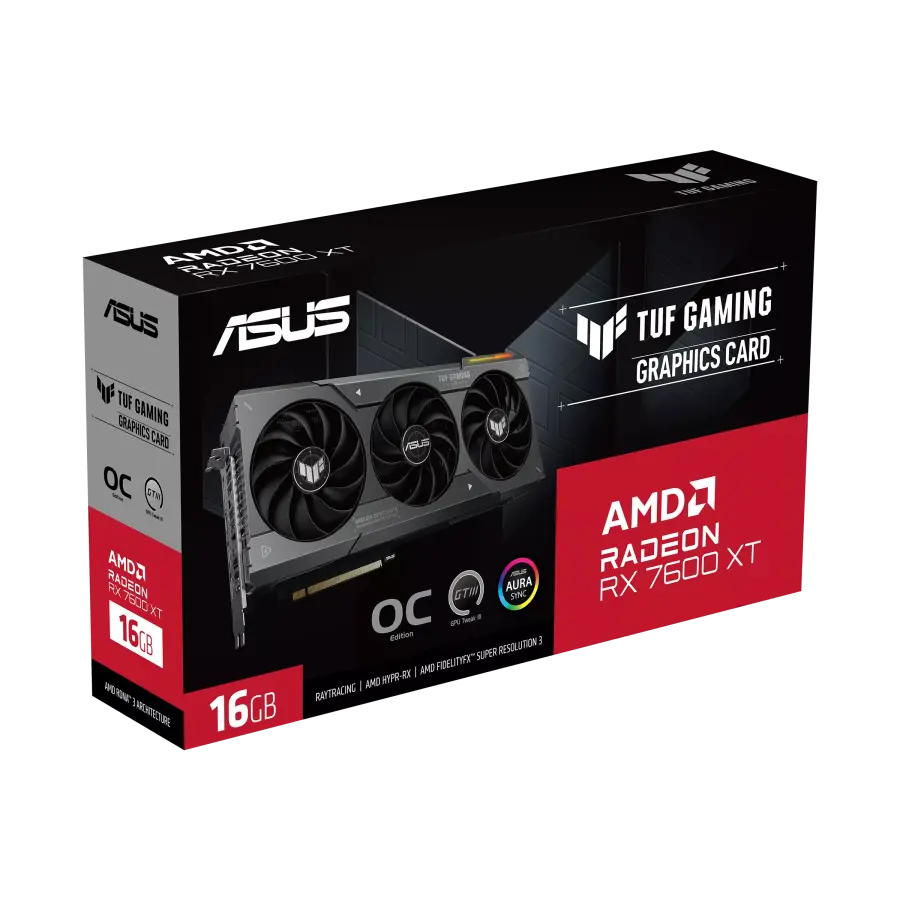 ASUS TUF Gaming Radeon RX 7600 XT OC