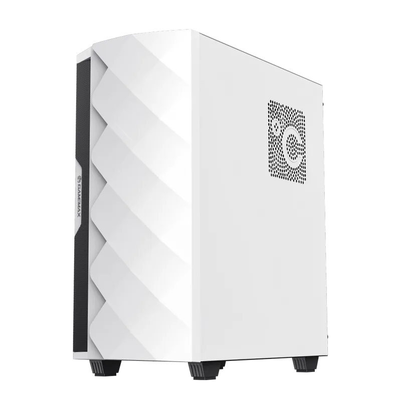 Gamemax Diamond CP WT Midi-Tower Белый