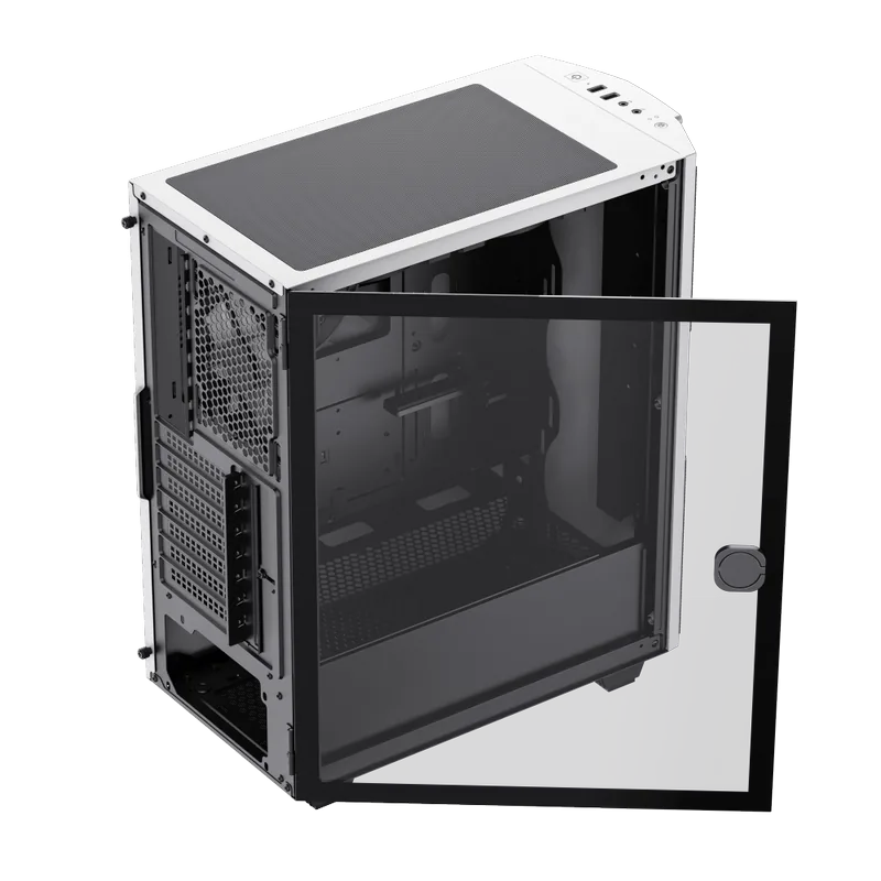 Gamemax Diamond CP WT Midi-Tower Белый