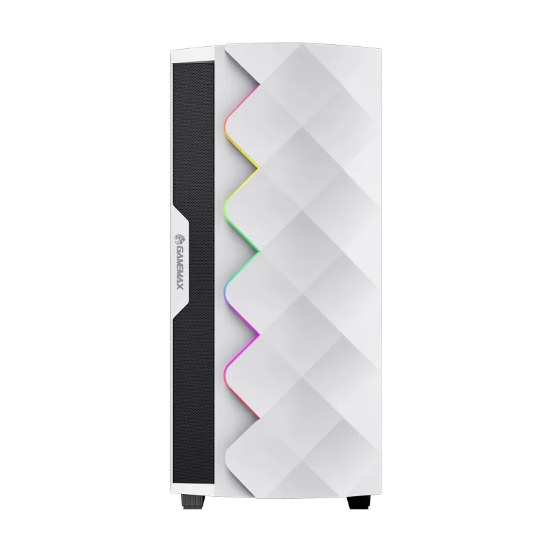 Gamemax Diamond CP WT Midi-Tower Белый