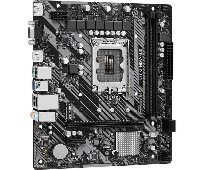 ASRock H610M-HDV/M.2 R2.0 LGA1700 Micro-ATX