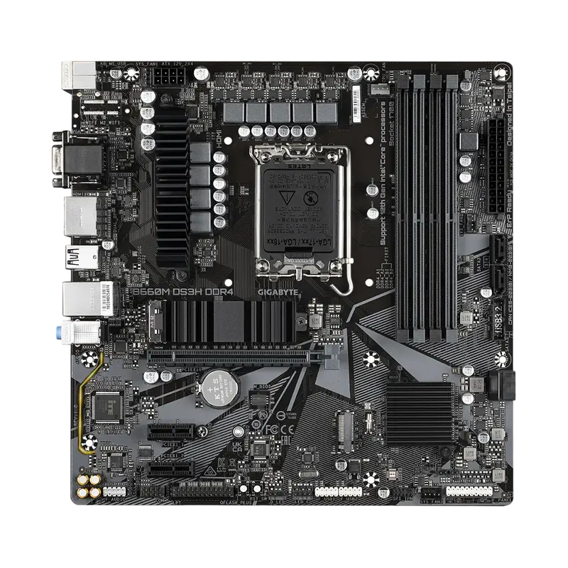 Gigabyte B660M DS3H DDR4 LGA1700 Micro-ATX