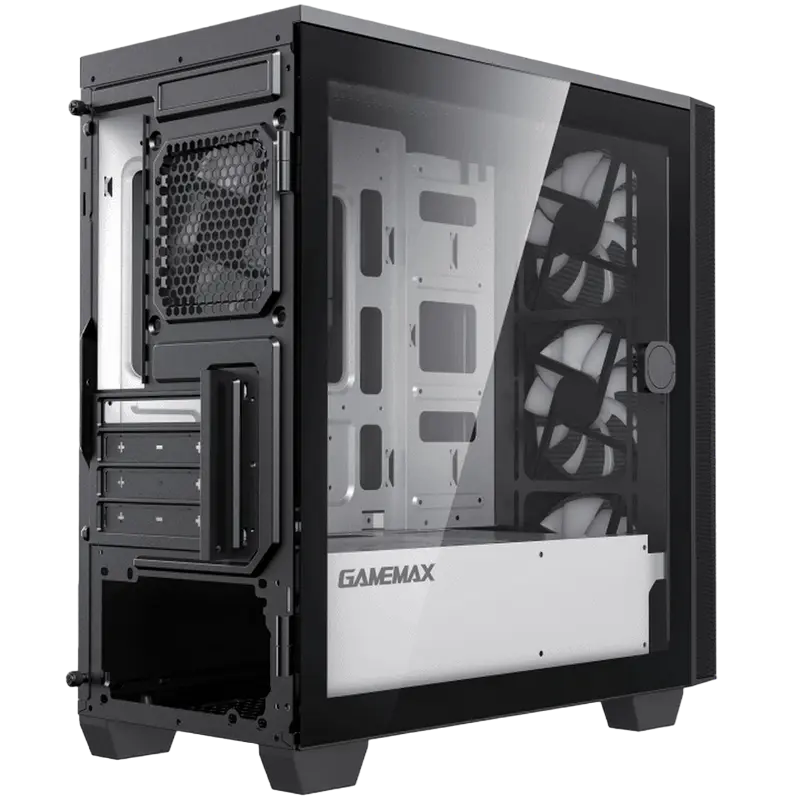Gamemax AERO MINI ECO Mini-Tower Черный