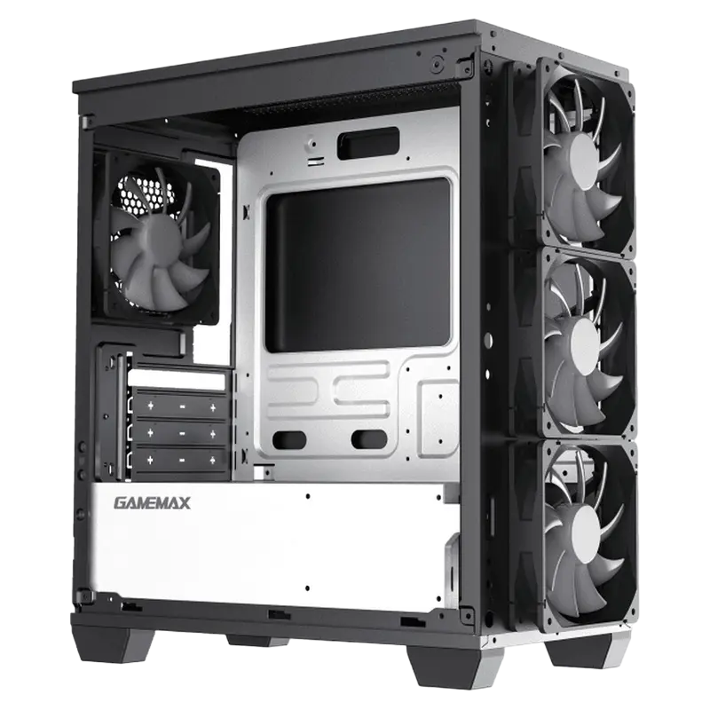 Gamemax AERO MINI ECO Mini-Tower Черный