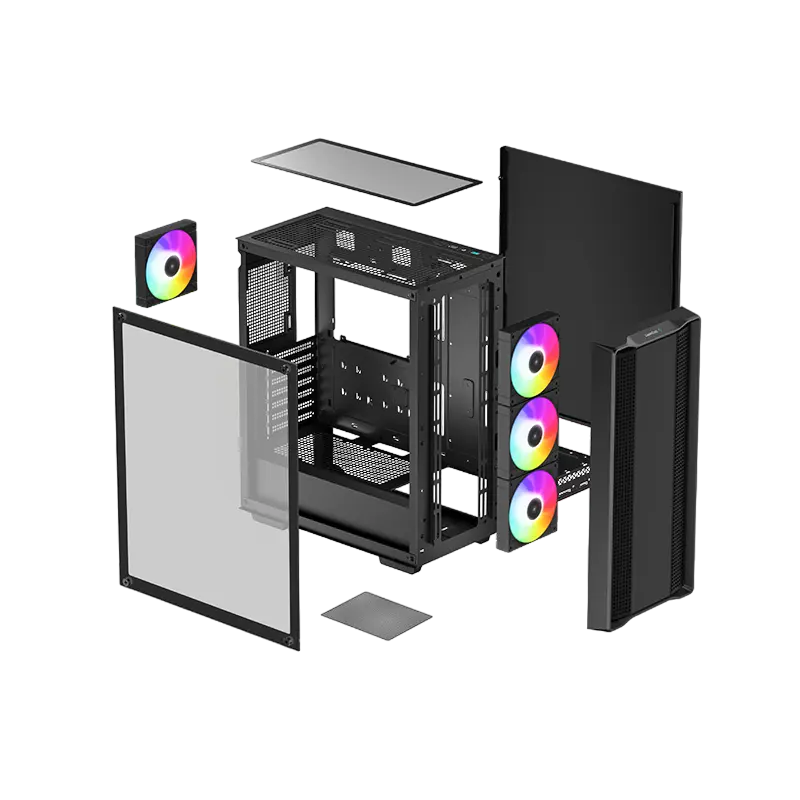Deepcool CC560 ARGB V2 Midi-Tower Black