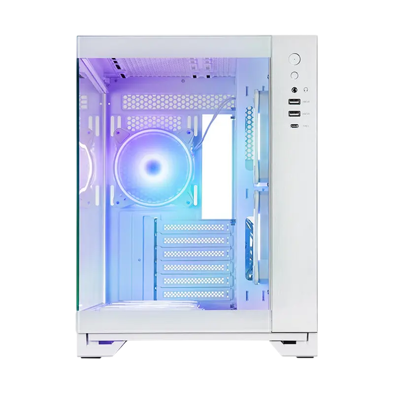 Chieftec Visio, Midi-Tower, Fără PSU, Alb