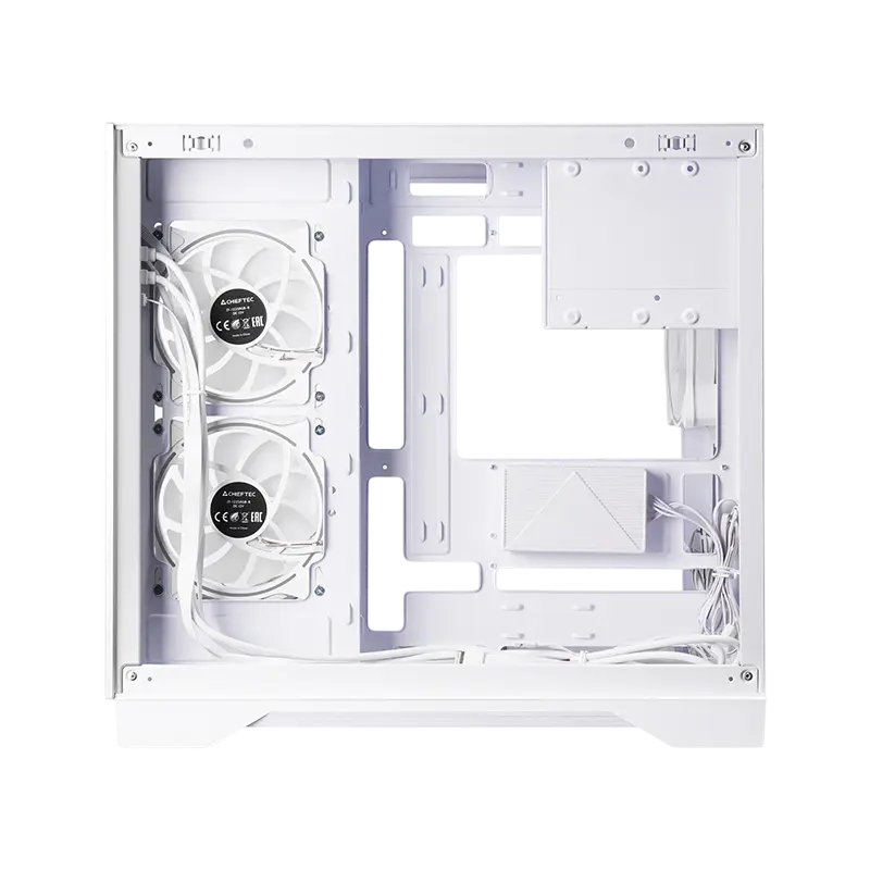 Chieftec Visio, Midi-Tower, Fără PSU, Alb