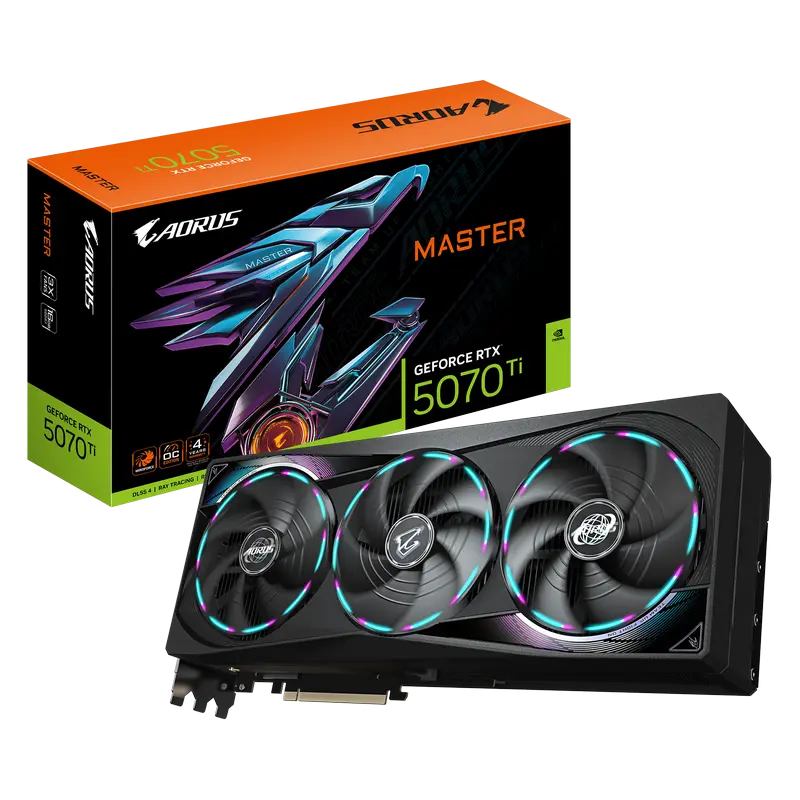 Gigabyte AORUS GeForce RTX 5070 Ti MASTER