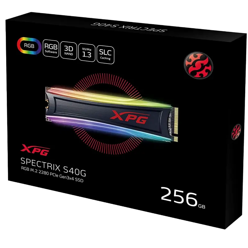 ADATA XPG GAMMIX S40G RGB 256 GB