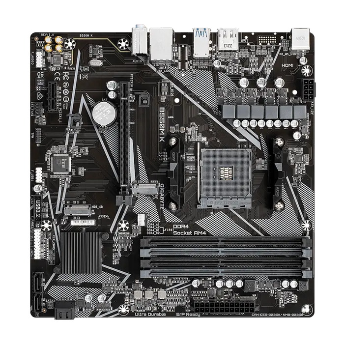 Gigabyte B550M K AM4 Micro-ATX