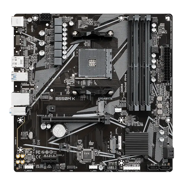 Gigabyte B550M K AM4 Micro-ATX
