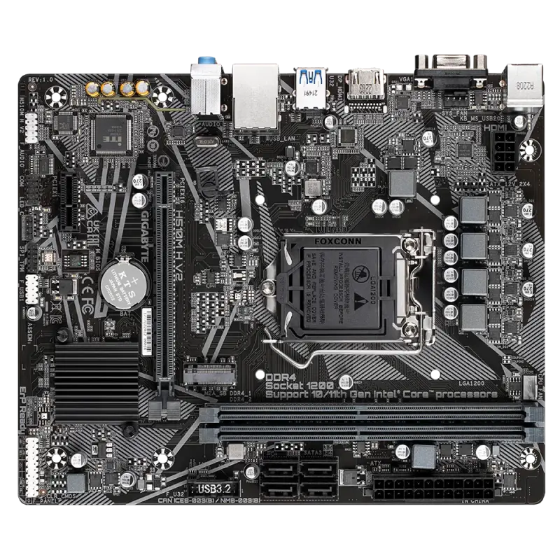 Gigabyte H510M H V2 LGA1200 Micro-ATX