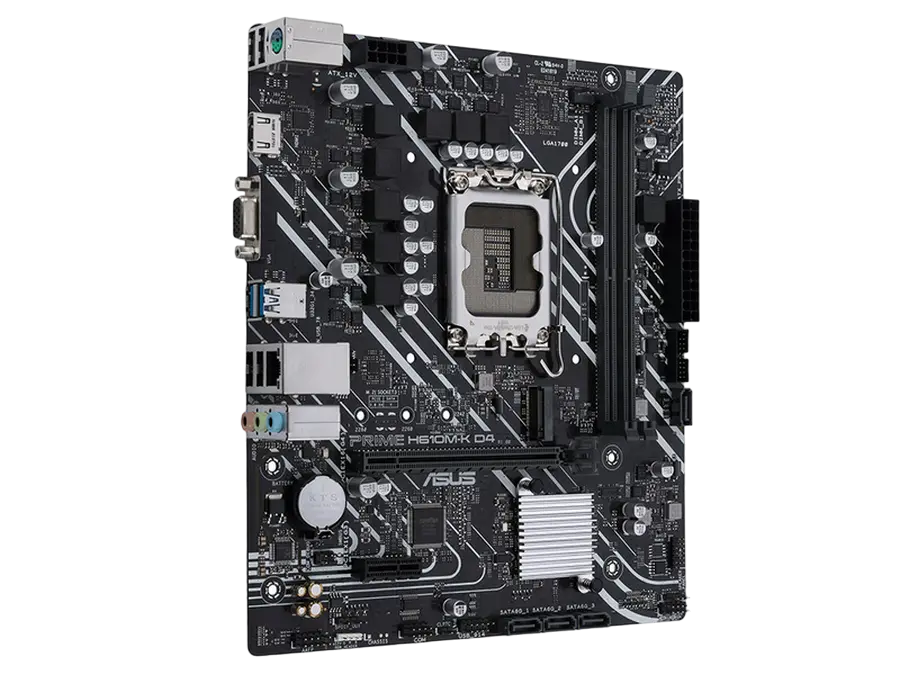 ASUS PRIME H610M-K D4 LGA1700 Micro-ATX
