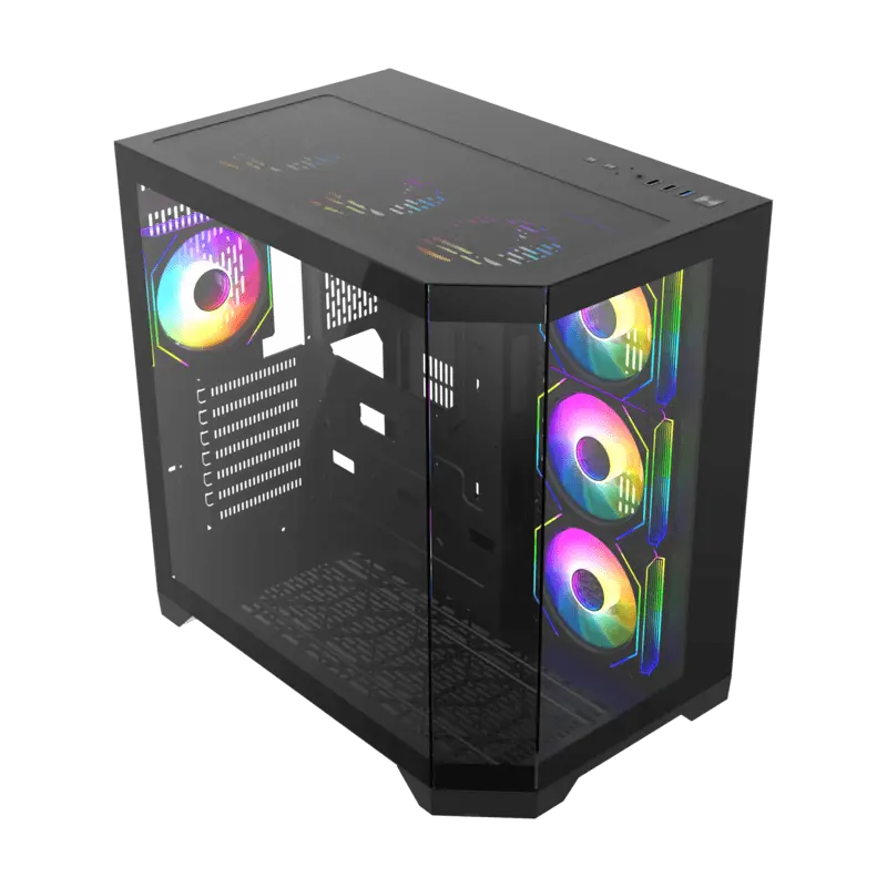 Gamemax HYPE-A Midi-Tower Black