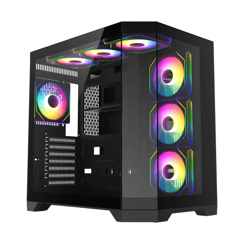 Gamemax HYPE-A Midi-Tower Negru