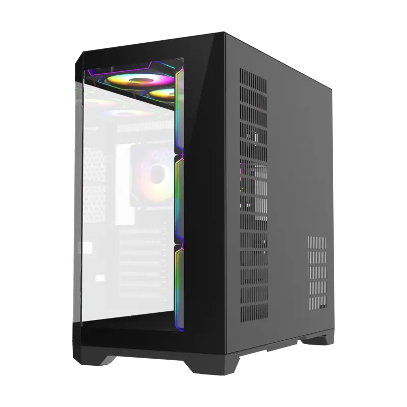 Gamemax HYPE-A Midi-Tower Black