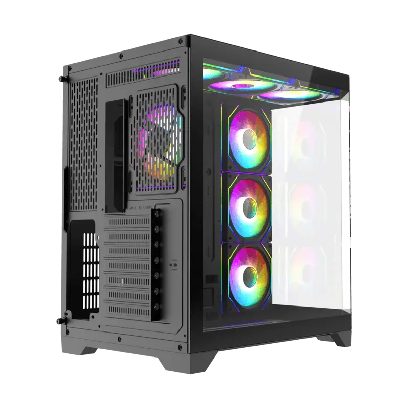 Gamemax HYPE-A Midi-Tower Black