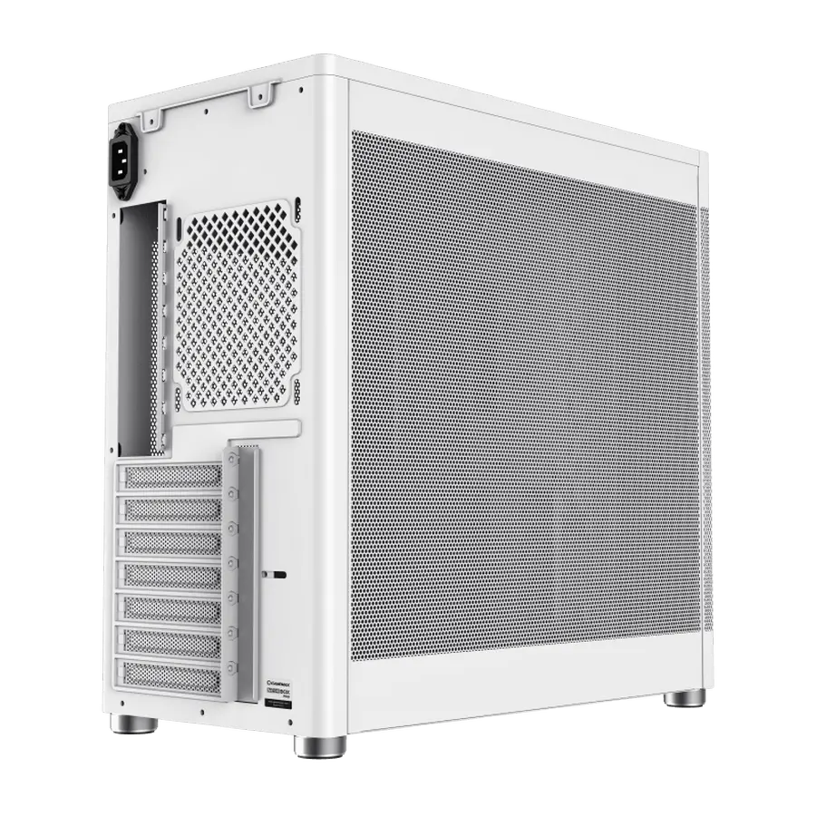 Gamemax MESHBOX Pro WT Midi-Tower Alb