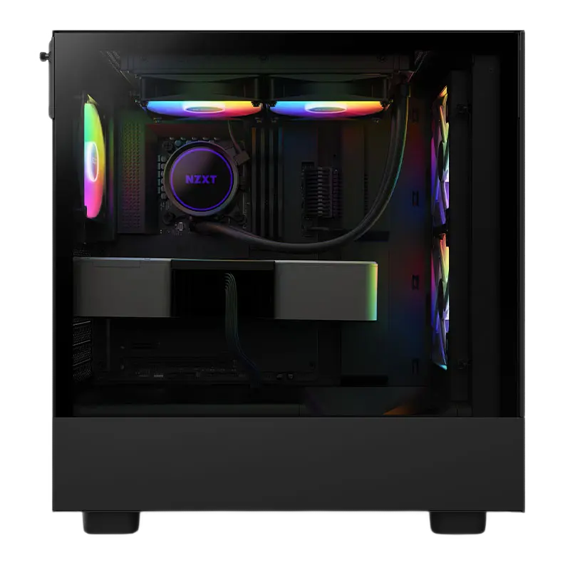 NZXT H5 Flow RGB Midi-Tower Negru