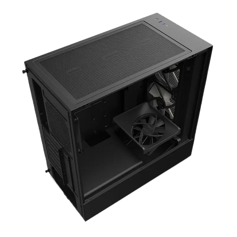 NZXT H5 Flow RGB Midi-Tower Negru