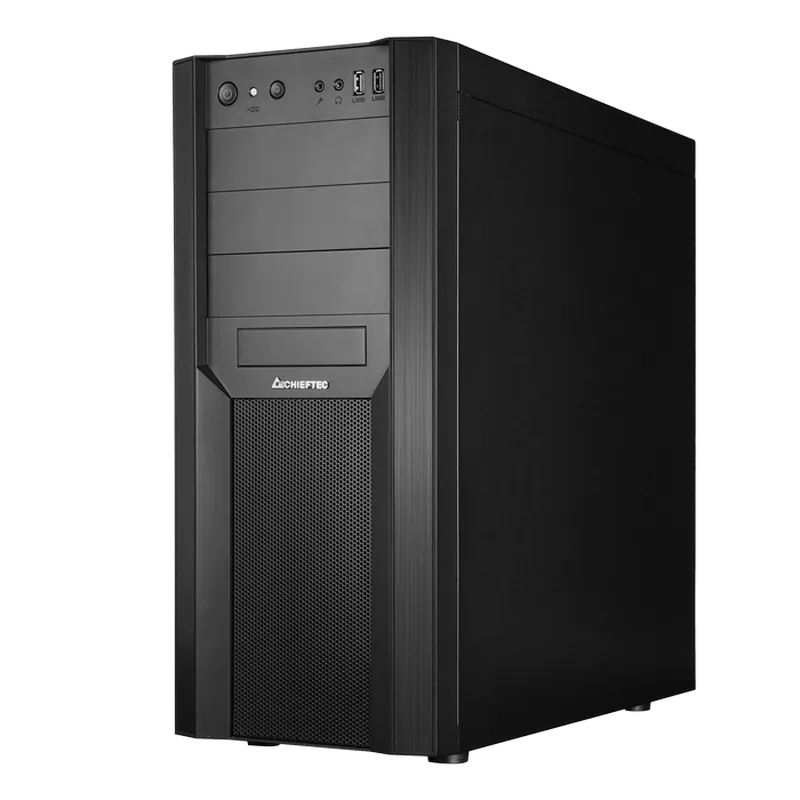 Chieftec CW-01B-OP Midi-Tower Black