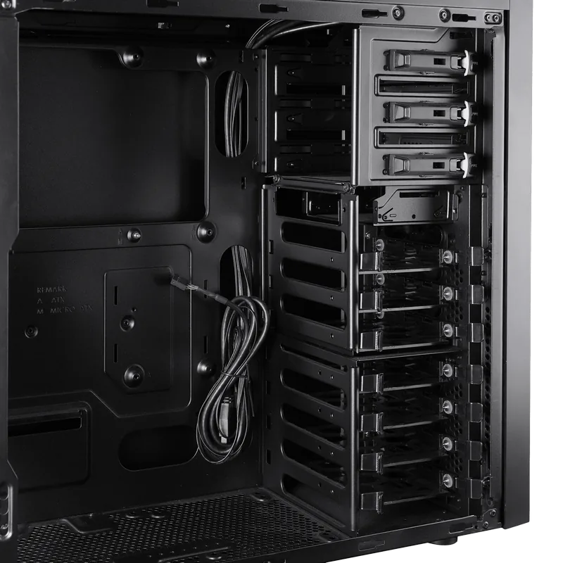 Chieftec CW-01B-OP Midi-Tower Black