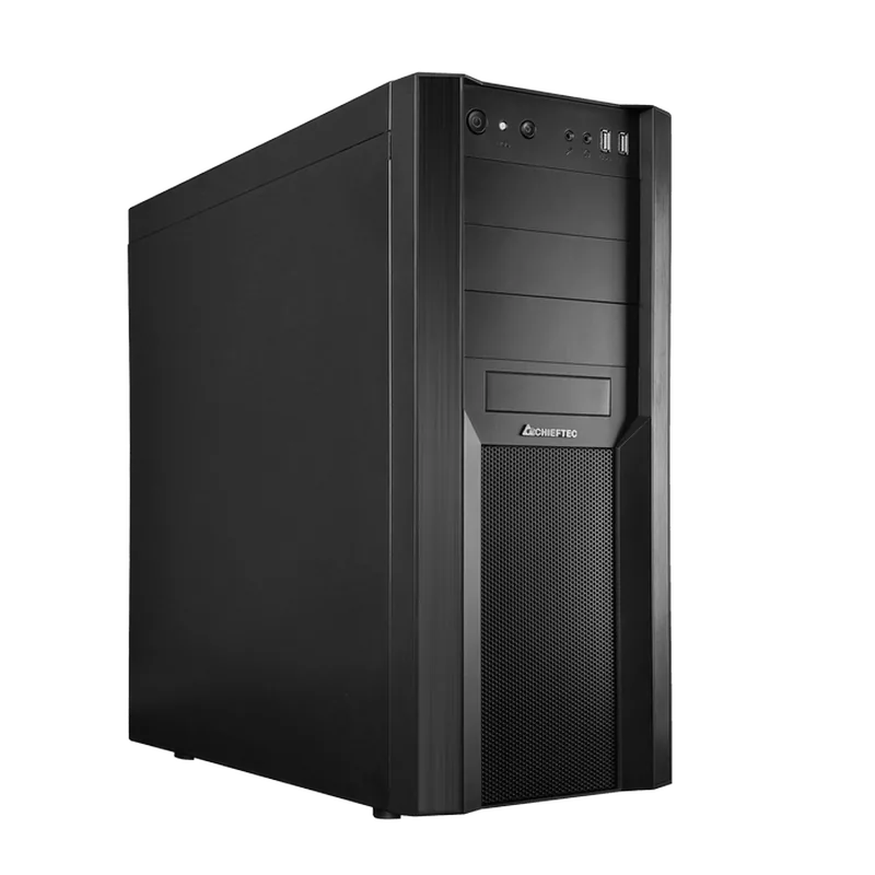 Chieftec CW-01B-OP Midi-Tower Negru