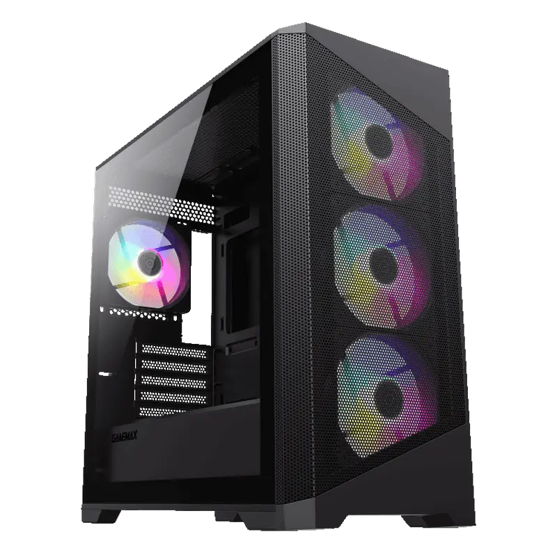 Gamemax DESTROYER MB Mini-Tower Negru