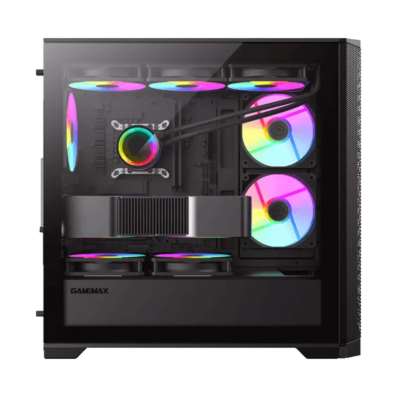 Gamemax DESTROYER MB Mini-Tower Negru