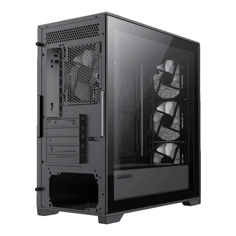 Gamemax DESTROYER MB Mini-Tower Negru