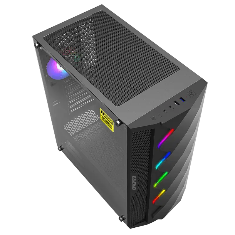 Gamemax DIAMOND COC Midi-Tower Black