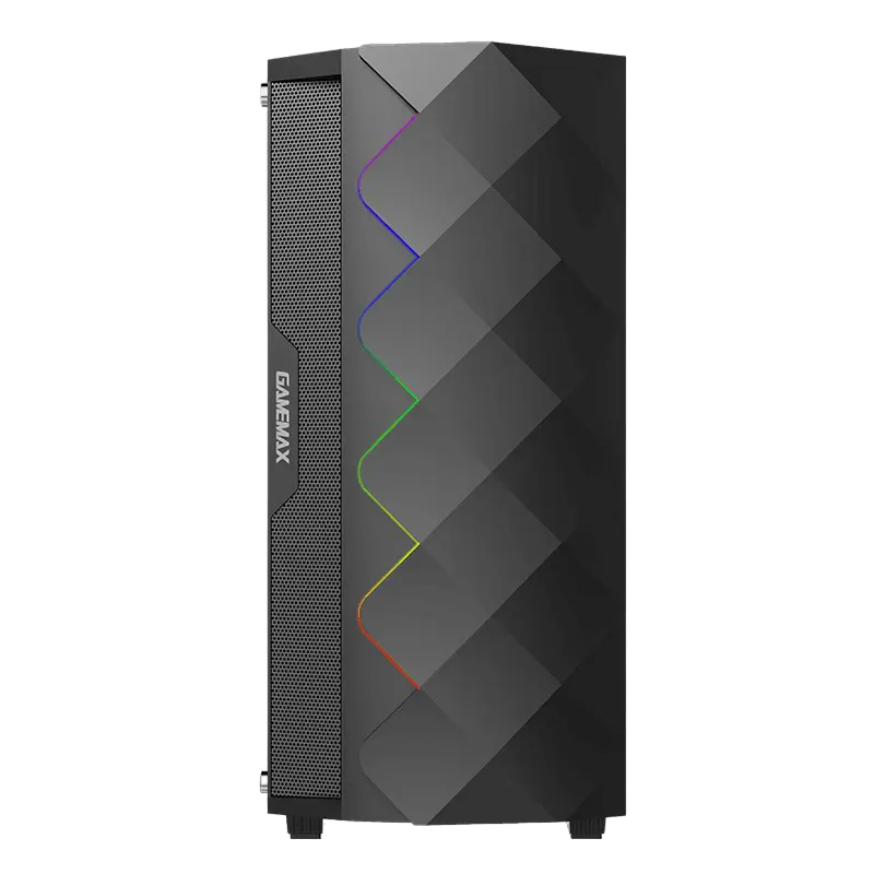Gamemax DIAMOND COC Midi-Tower Black