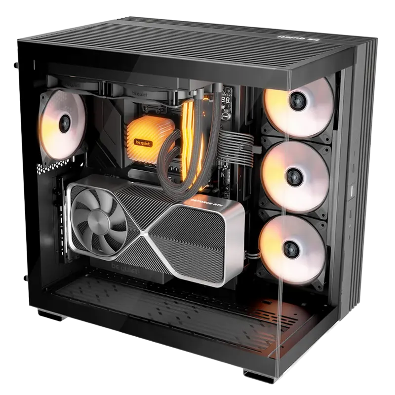 be quiet! LIGHT BASE 600 LX Midi-Tower Negru