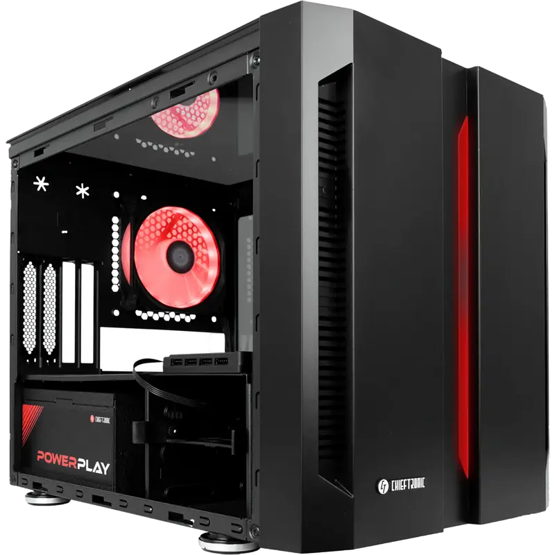 Chieftec GM-01B-OP Mini-Tower Negru
