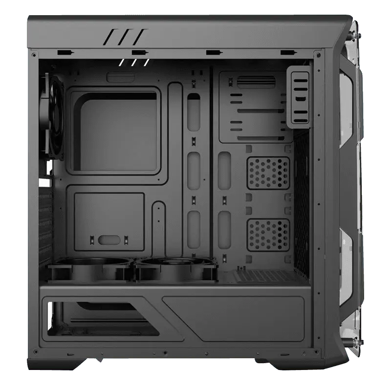 Gamemax OPTICAL G510 BK Midi-Tower Negru