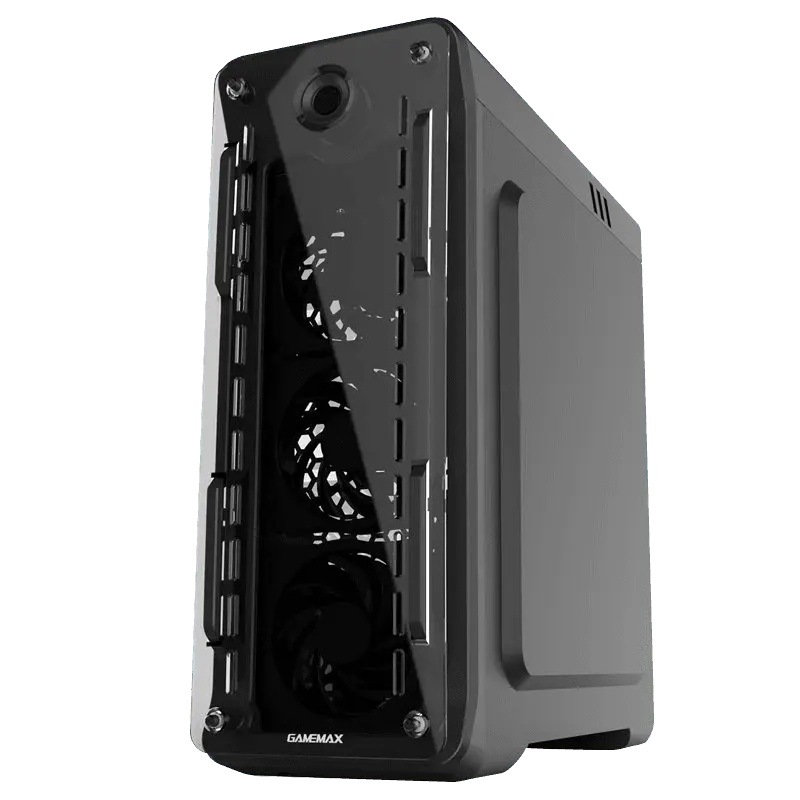 Gamemax OPTICAL G510 BK Midi-Tower Negru