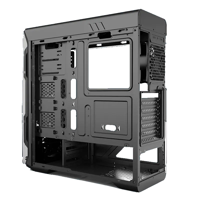 Gamemax OPTICAL G510 BK Midi-Tower Negru